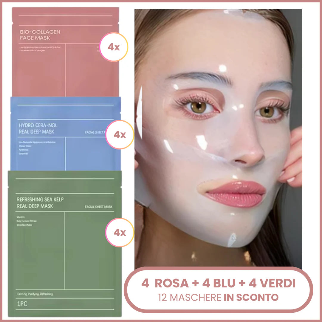 HANAMI- COFANETTO COMPLETO 12 MASCHERE